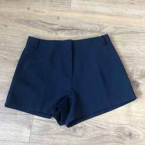 NWT Forever 21 Navy Blue Shorts With Pockets Womens Size Small